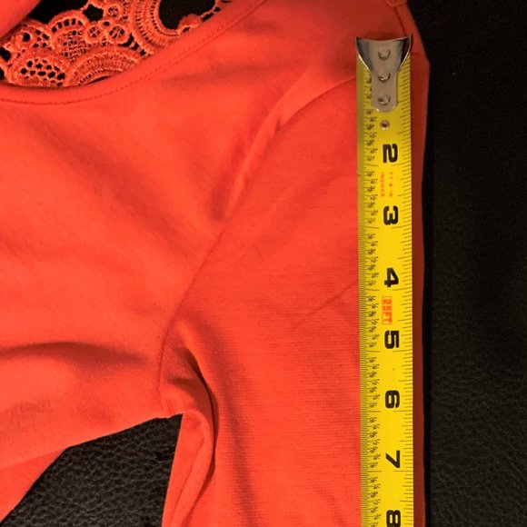 Alloy Apparel Salmon Body Con Mini/Midi Dress - Picture 6 of 16